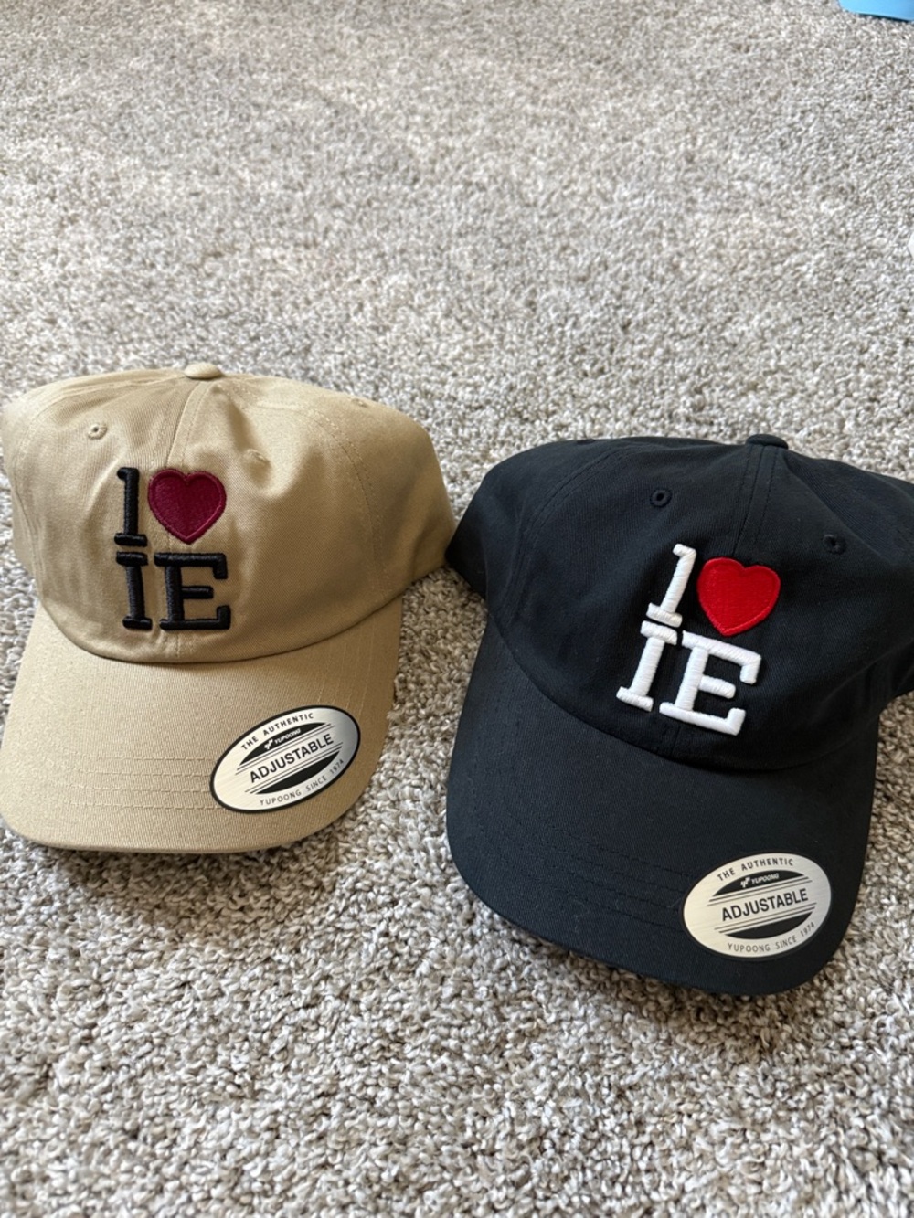 I ❤️ IE Embroidered Dad Hat - Black or Khaki